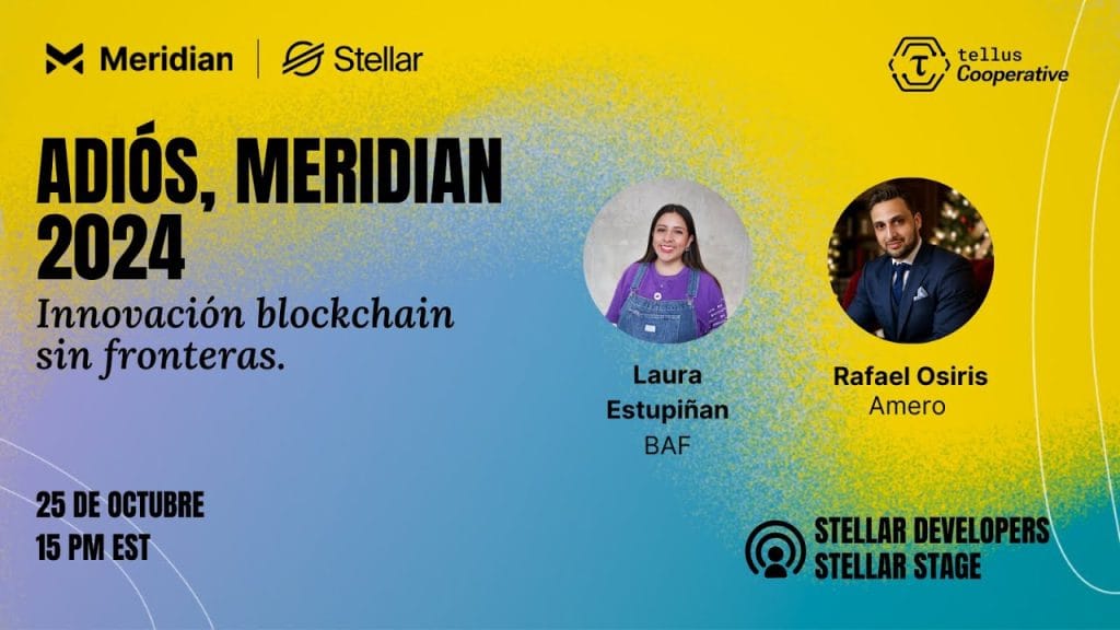 Farewell, Meridian 2024: 25-10-24 – Tellus Cooperative (Spanish)