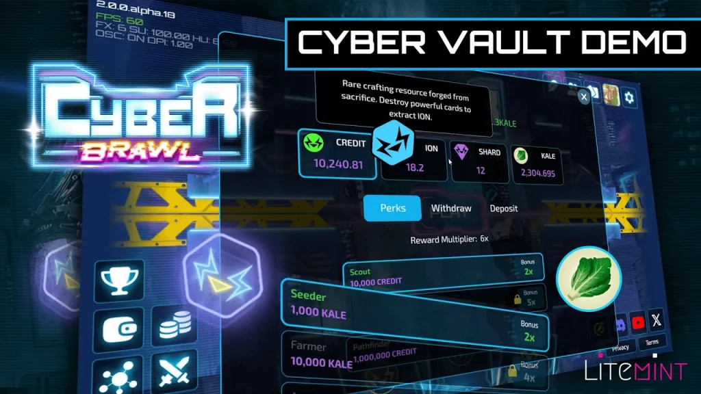 CyberBrawl Cyber Vault Feature Demo