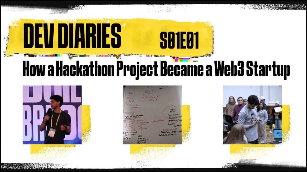 Dev Diaries S01E01 – How a Hackathon Project Became a Web3 Startup