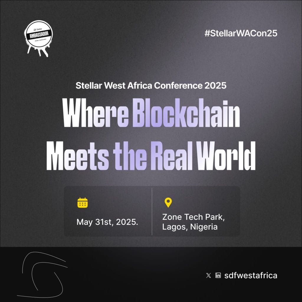 Stellar West Africa Conference 2025 – May 31, Lagos