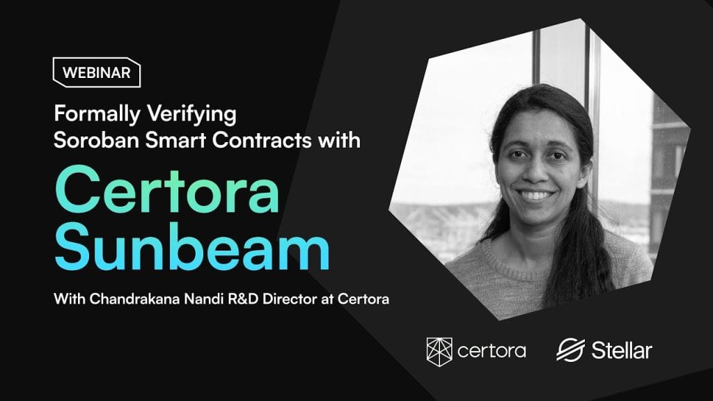 Formally Verifying Soroban Smart Contracts with Certora Sunbeam