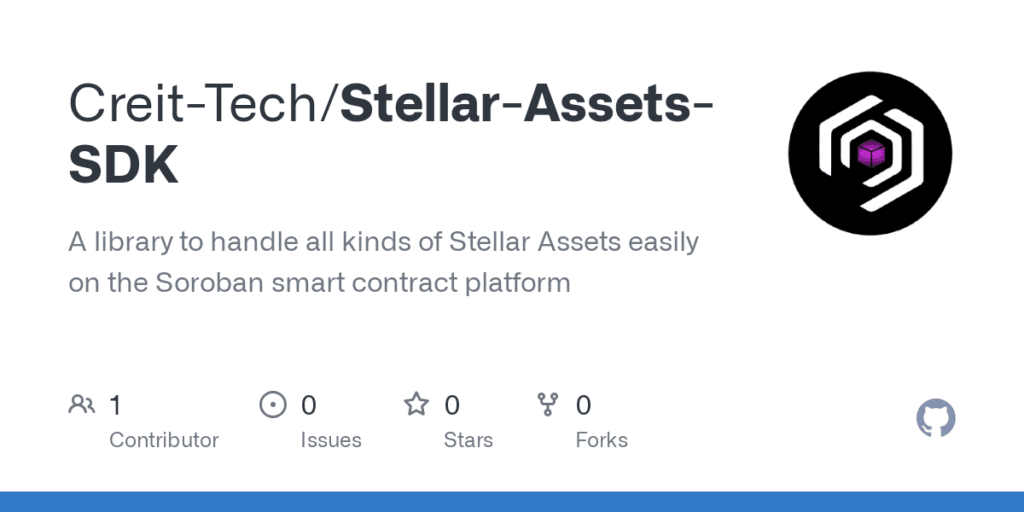 Stellar Assets SDK: A Library to Easily Handle All Kinds of Stellar Asset