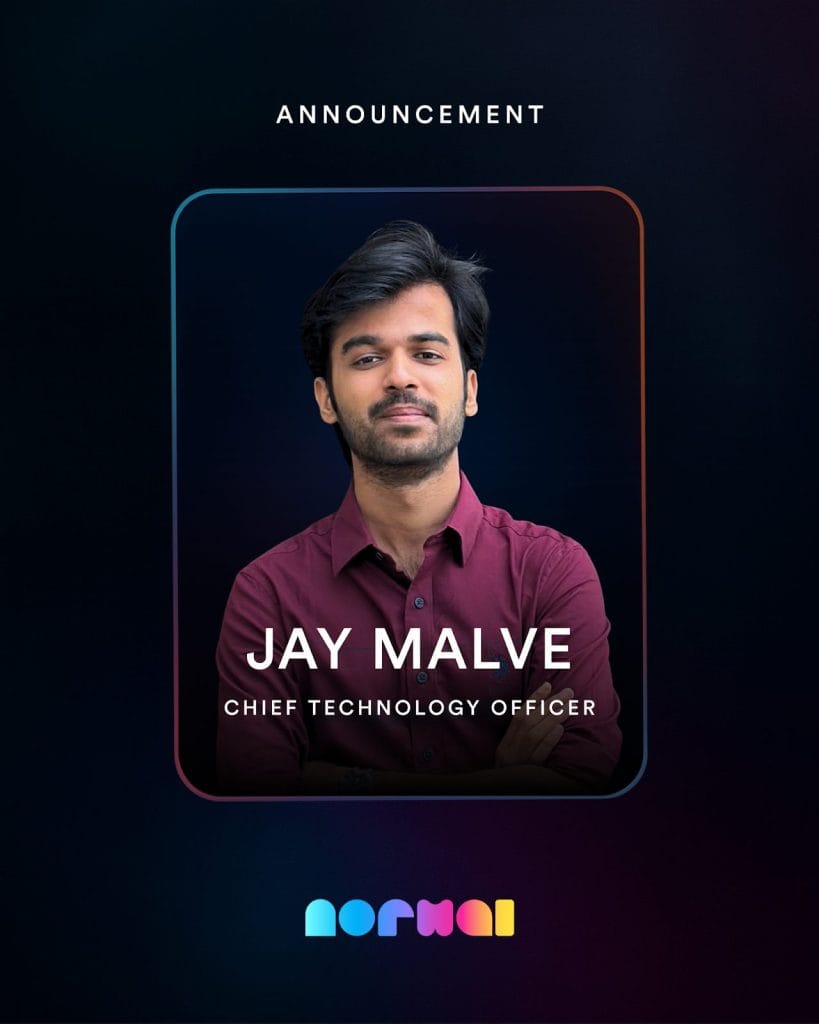 Jay Malve Promoted to Chief Technology Officer at Normal